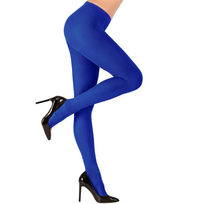 Collant Bleu ''40 den'' - Taille XL