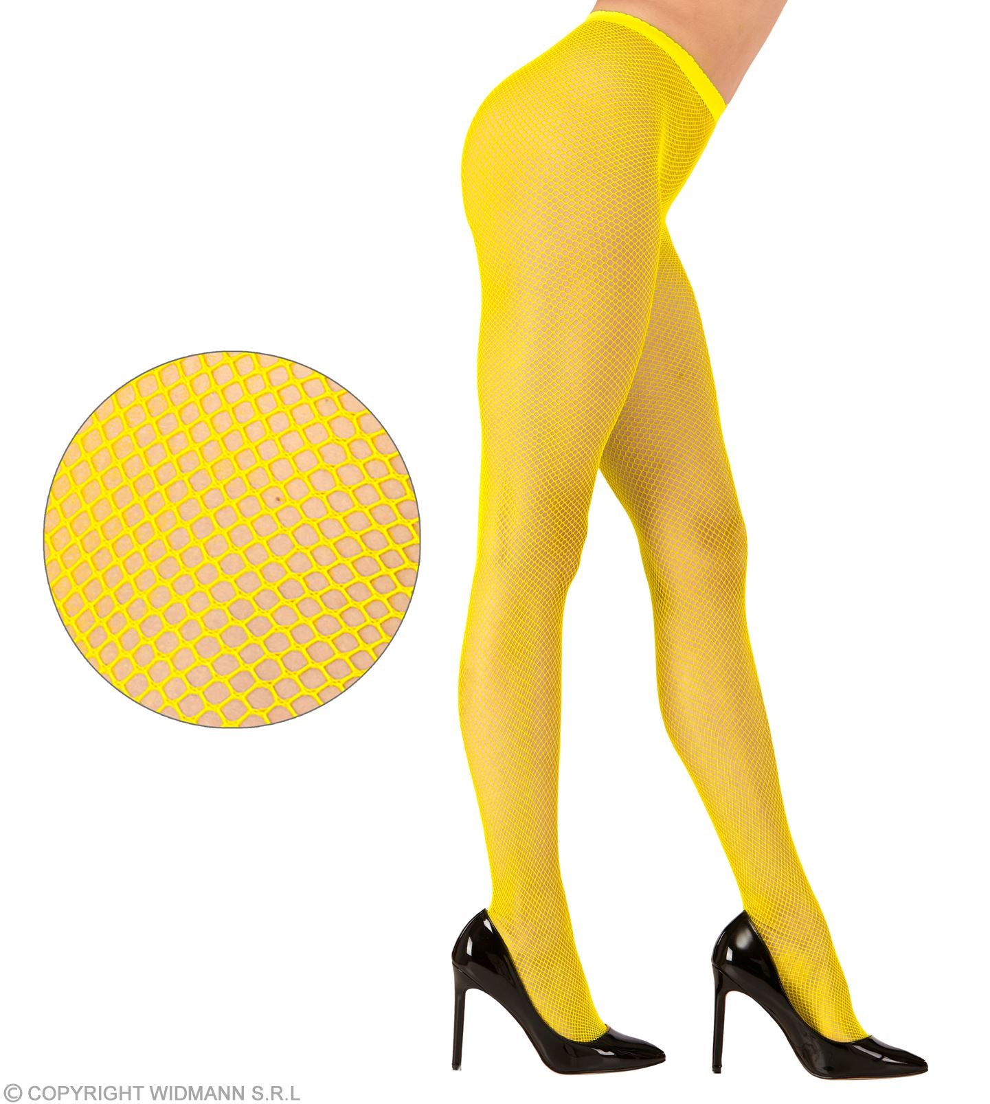 COLLANT RESILLE NEON JAUNE