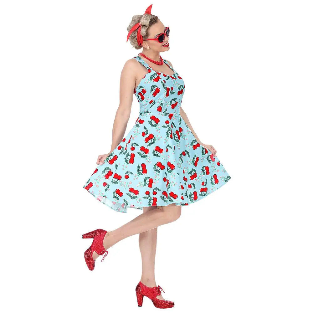 Costume Femme ''50's'' Bleu - L