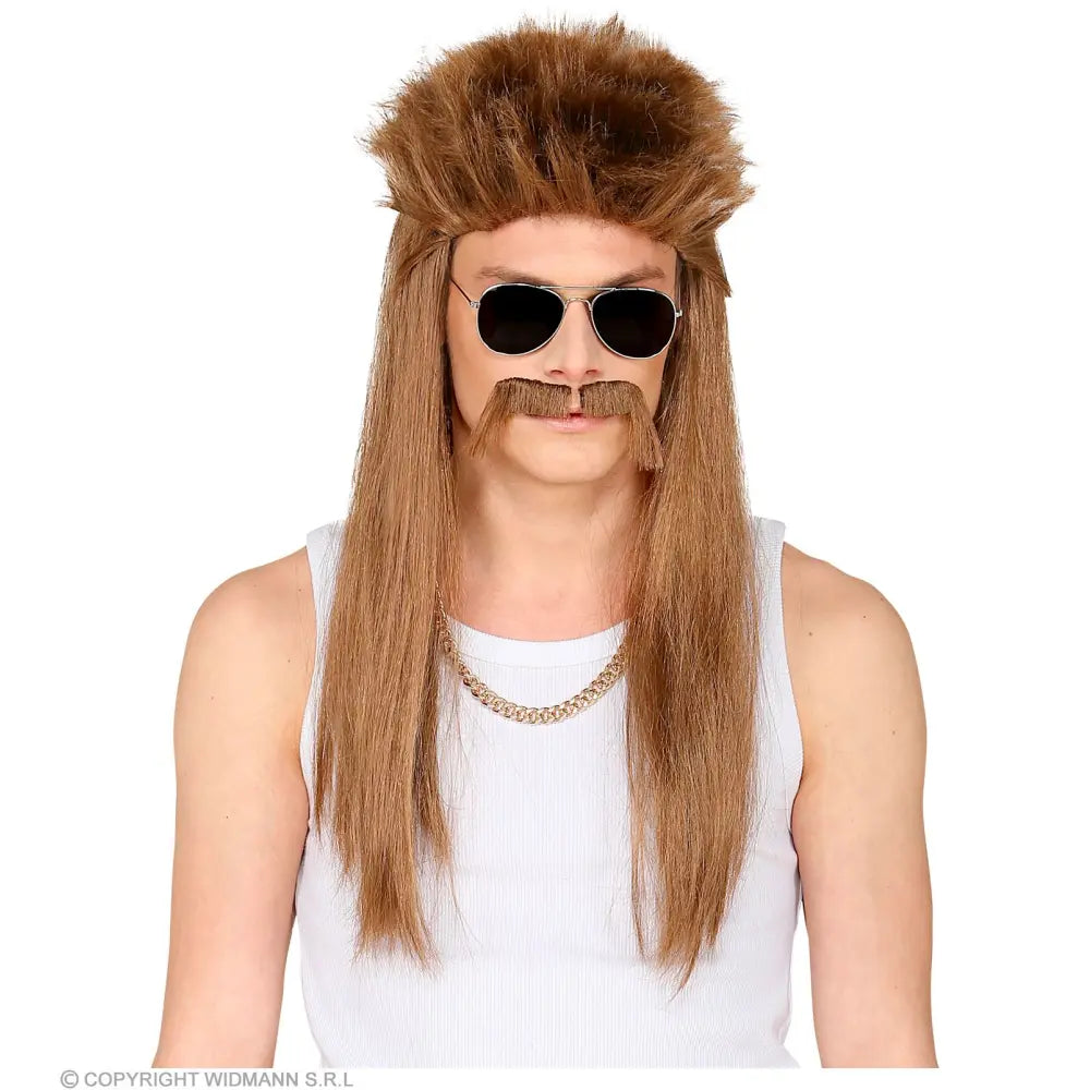 Perruque et Moustache Rustre