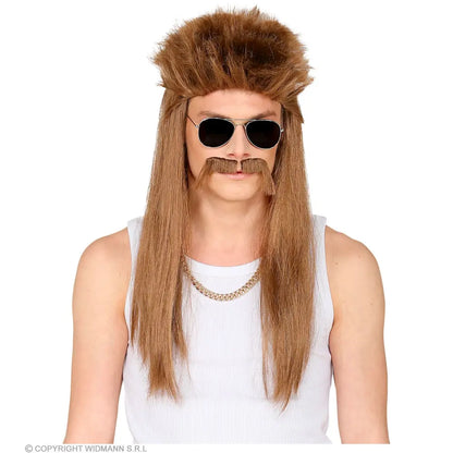 Perruque et Moustache Rustre