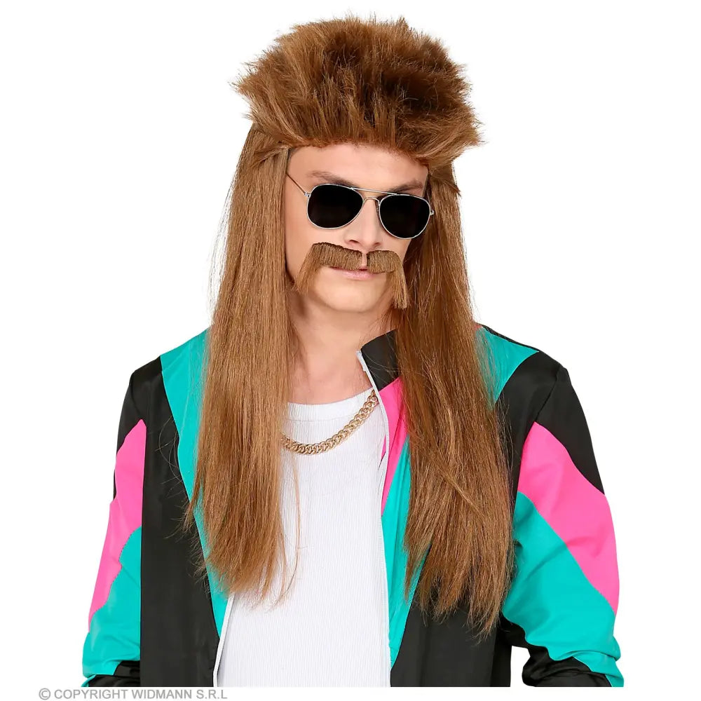 Perruque et Moustache Rustre