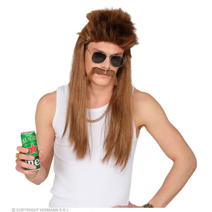 Perruque et Moustache Rustre