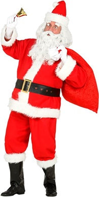 "PERE NOEL" (veste, pantalon, ceinture, couvre-bottes, chapeau) TAILLE: L