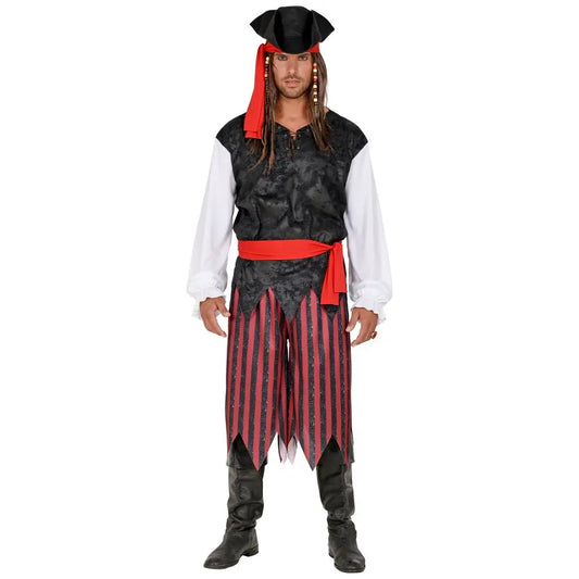 Costume Homme Pirate Caraïbes - S
