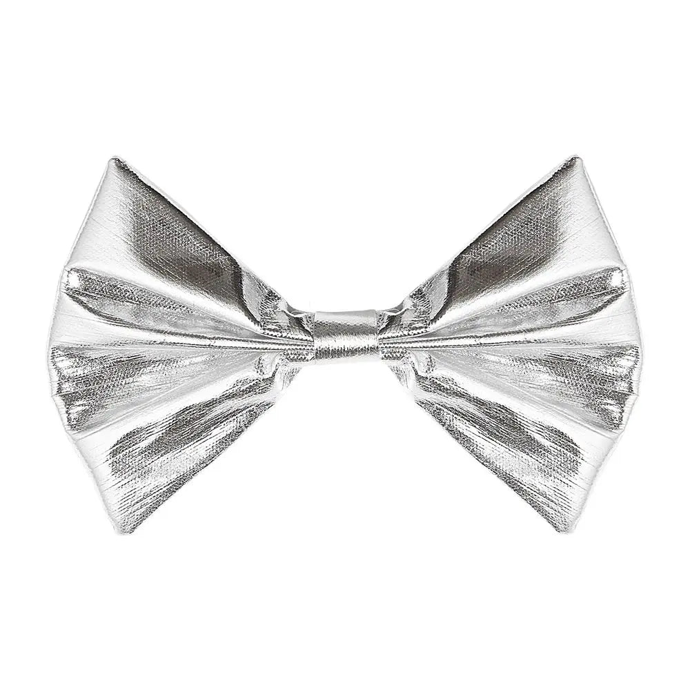 Nœud Papillon Argent Métallisé
