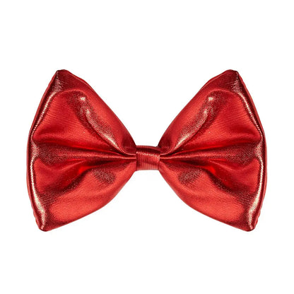 Nœud Papillon Rouge Métallisé