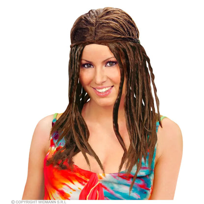 PERRUQUE DREADLOCKS BRUNE en sachet