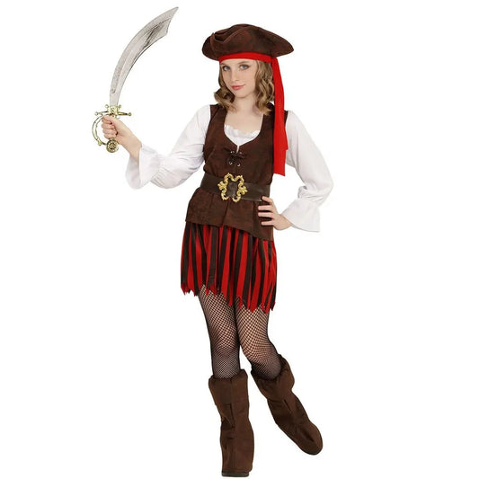 Costume Fille Pirate des Caraïbes - 4-5 ans