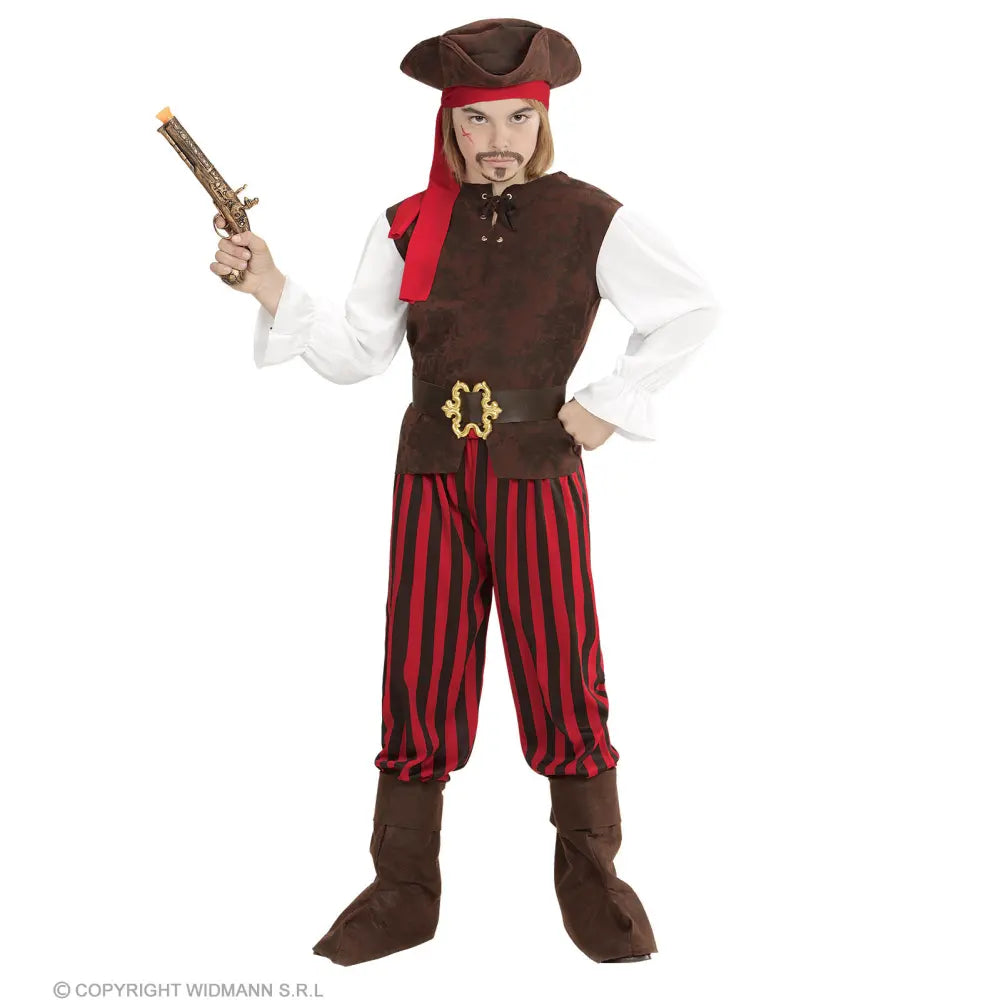 "PIRATE DES CARAIBES" (chemise avec gi128cm