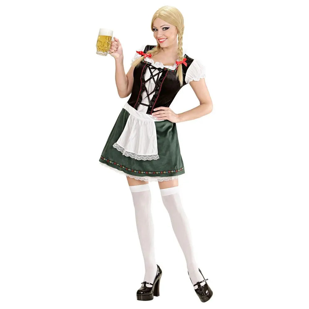Costume Femme Bavaroise Vert - L