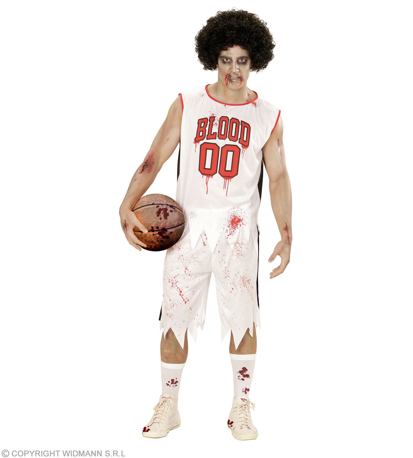 "JOUEUR DE BASKET ZOMBIE" ( t-shirt, short)(S)