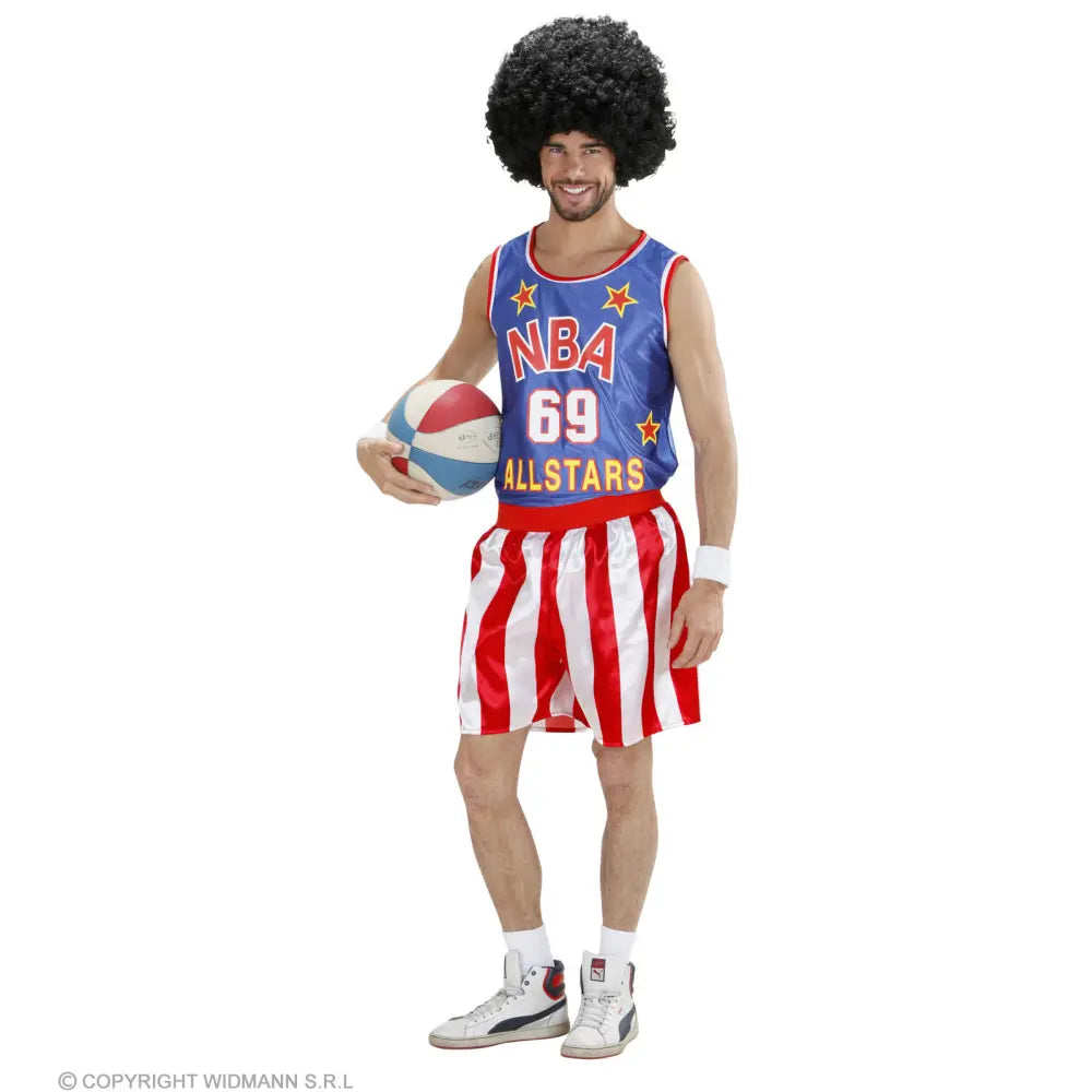 "JOUEUR DE BASKET" (débardeur, shorts)L