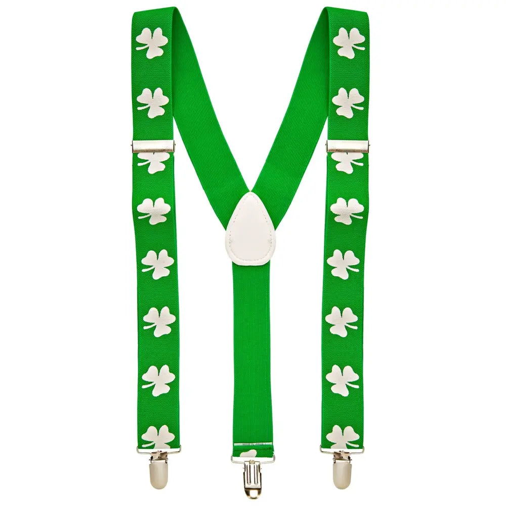 Paire de Bretelles Trèfles - St Patrick
