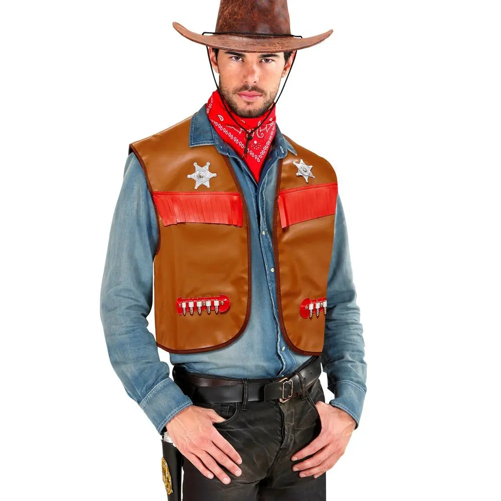 Veste Homme Cowboy Marron - XL