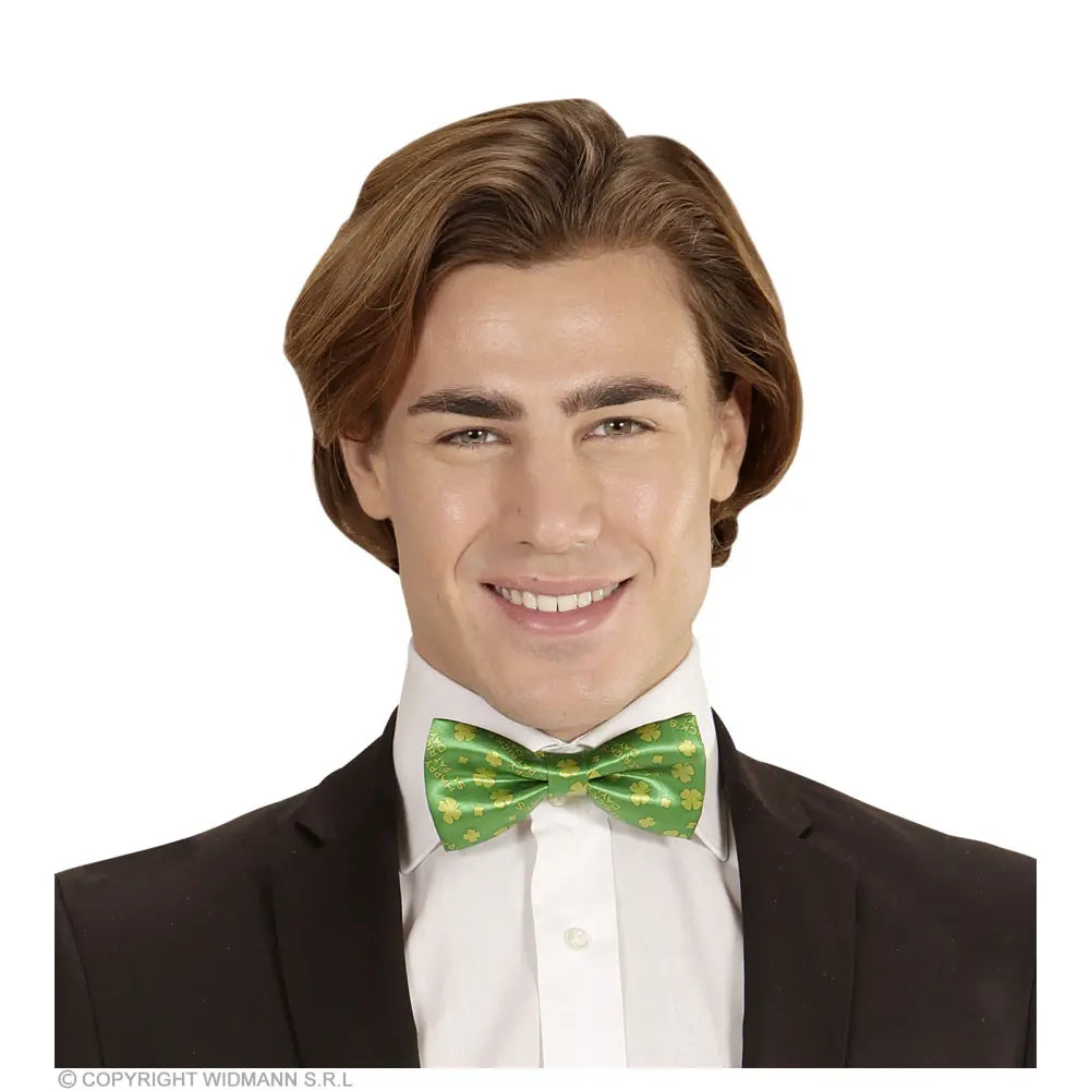 NOEUD PAPILLON ST PATRICK ajustable, en satin