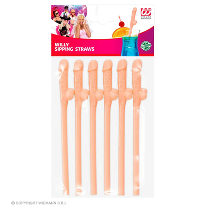 Set de "6 PAILLE ZIZI"