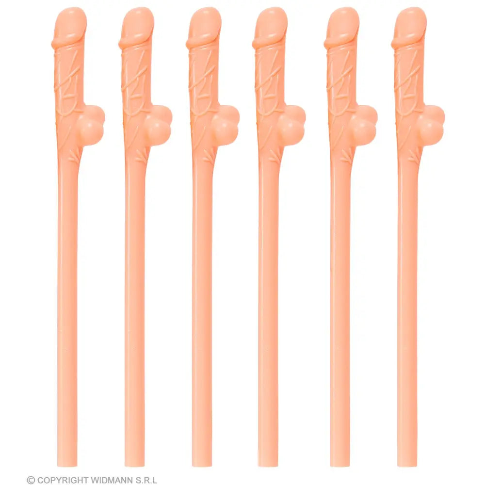 Set de "6 PAILLE ZIZI"