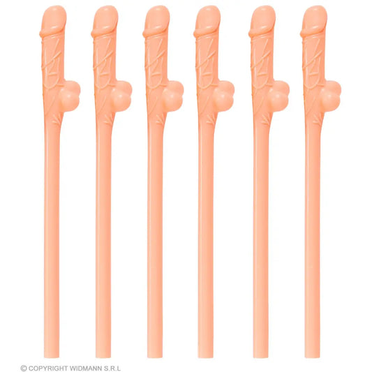 Set de "6 PAILLE ZIZI"