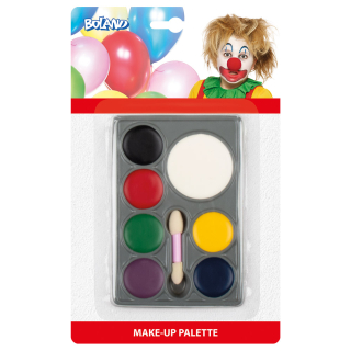 Set de maquillage gras palette Clown