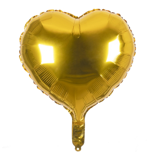 Ballon en aluminium Coeur