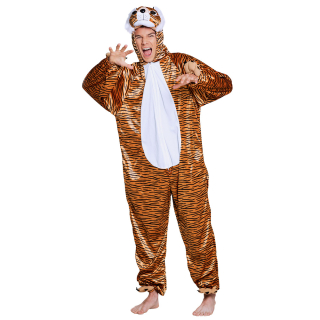 Costume adolescent Tigre peluche
