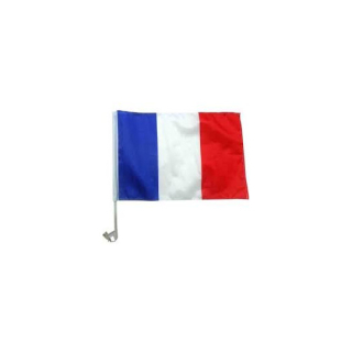 Drapeau tricolore pour voiture