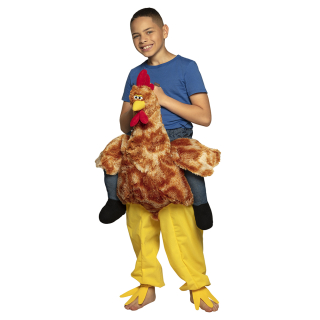 Costume enfant Sur un poulet