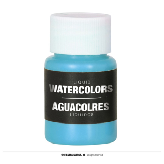 FLACON MAQUILLAGE À L'EAU BLEU MARINE 28 ML.