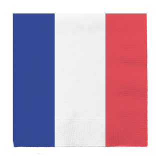 Set 20 serviettes en papier France