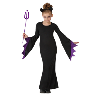 Déguisement vampire violet 5-6 ans