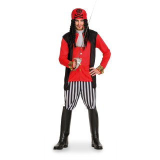 Costume de Pirate Hommes 5 pièces Taille M-L