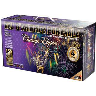 PORTABLE® LUXE PYROTECHNIQUE FRANCAIS - 4MIN