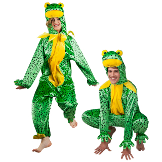 Costume adulte Grenouille peluche