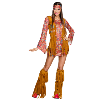 Costume adulte Hippie hottie