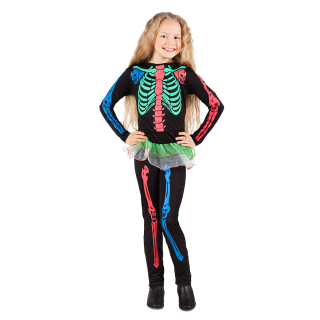 Costume enfant Neon skeleton