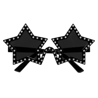 Pc. Lunettes party Rockstar noir