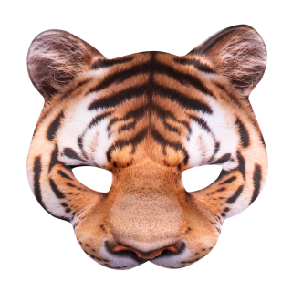 Demi-masque EVA Tigre
