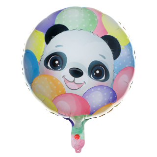 Ballon Alu Panda Multicolore
