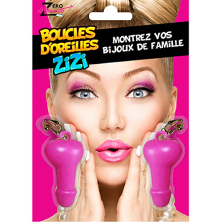 Boucles d'oreilles zizi