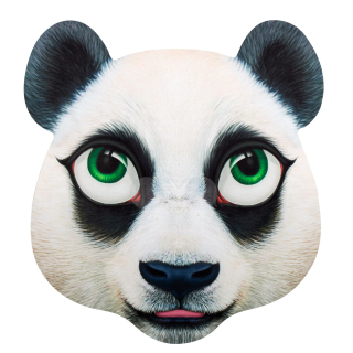 Masque visage mousse Jumbo panda
