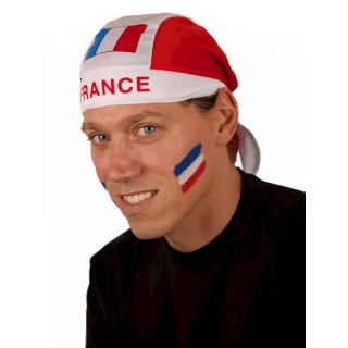 Bandana tricolore "France"