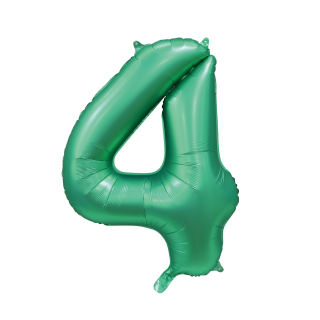 Foilballoon 34" no. 4 satin green