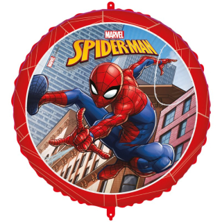 1 Spiderman (Crime Fighter) Foil Balloon 46cm - Spider-Man Crime Fighter