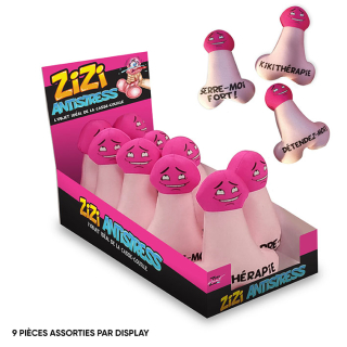 Zizi anti-stress (vendu par 9 pcs)