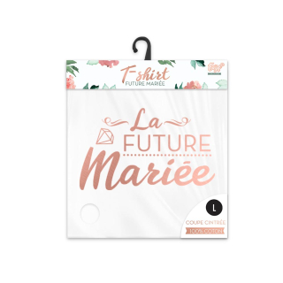T SHIRT "FUTURE MARIEE" TAILLE L