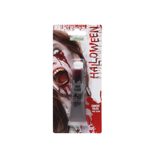 MAQUILLAGE FAUX SANG HALLOWEEN 20,5X10 CM  ROUGE
