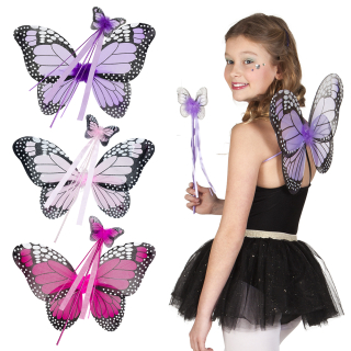 Set Papillon (ailes et baguette)