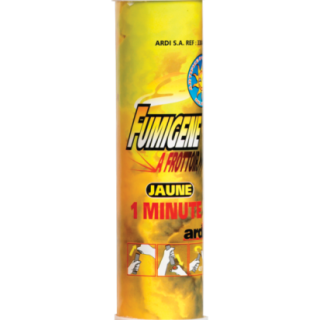 Fumigene frottoir jaune