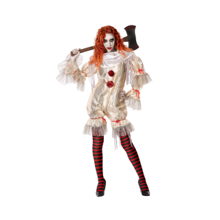 DÉGUISEMENT FEMME CLOWN XL